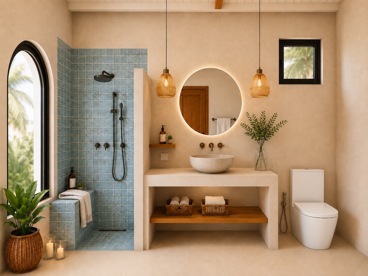 Eden Beach Koh Samui Eden Beach Koh Samui Bathroom