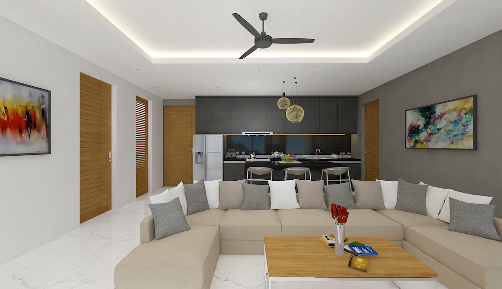 Lounge & Kitchen Area