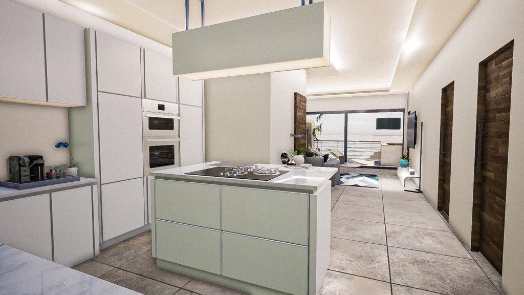 Emerald Bayview Samui Large kitchen