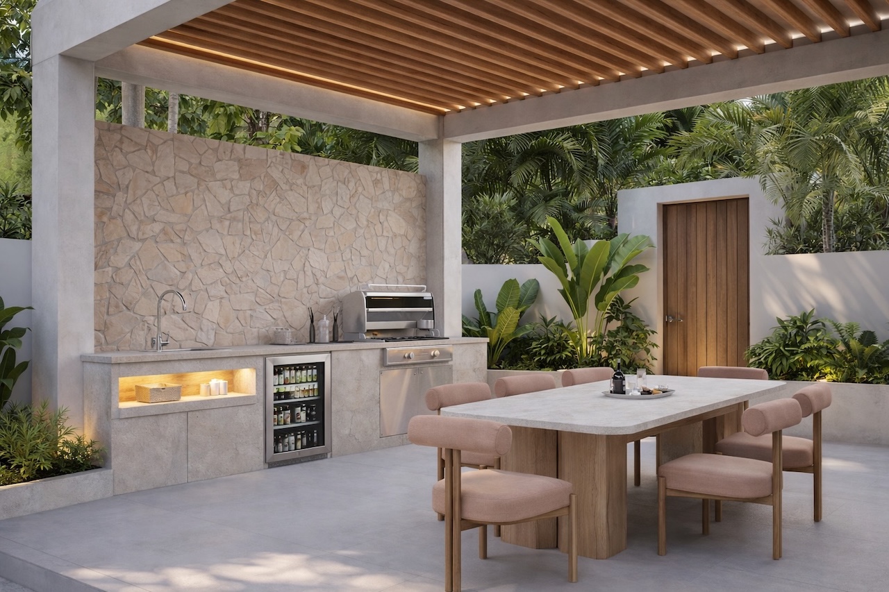 Eterno Koh Phangan 2-Bed Villas Outdoor Seating