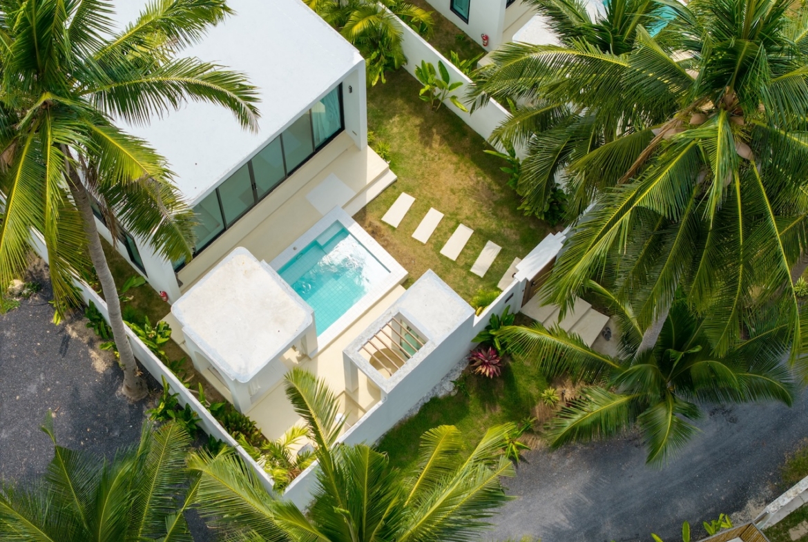 Eterno Villas Koh Phangan Aerial Image