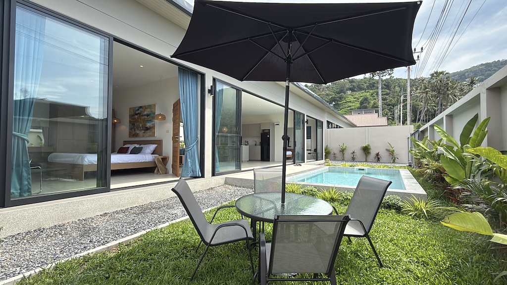 Exquisite Koh Samui Pool Villa Outodrr Seating