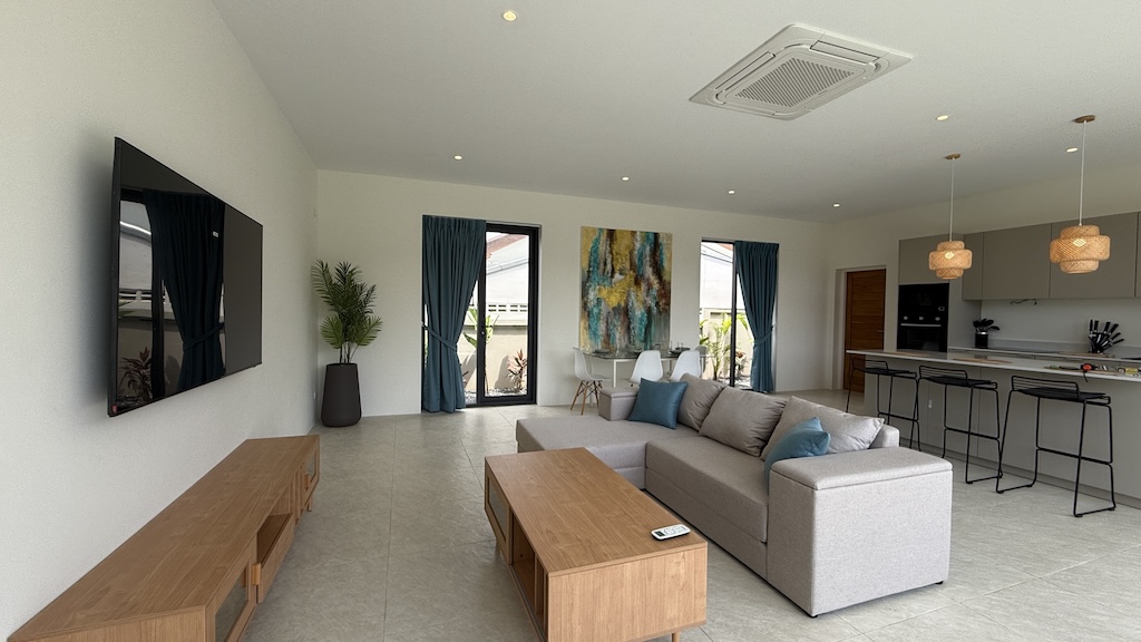 Exquisite Koh Samui Pool Villa Living Area