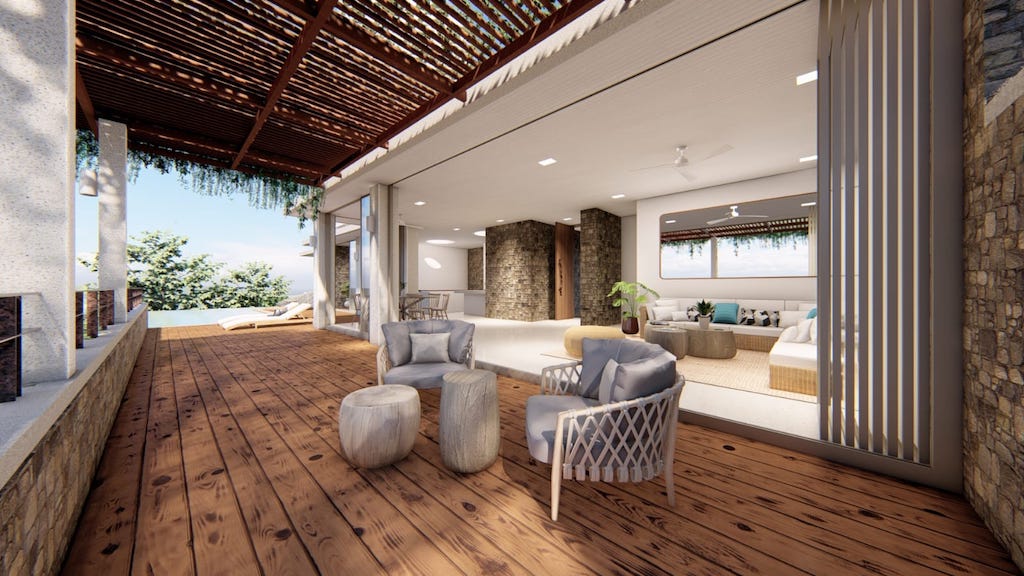 Five Islands Estate Ko Samui Covered Terrace