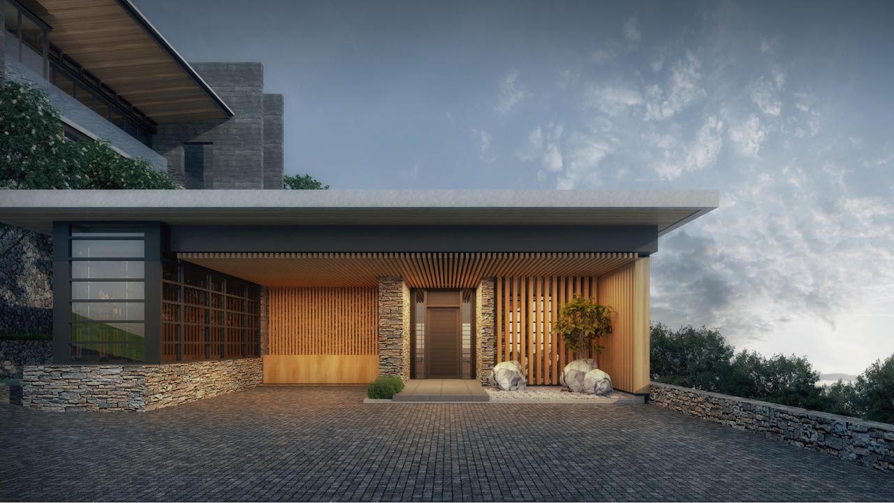 Forestside Residence Rainier Samui Driveway