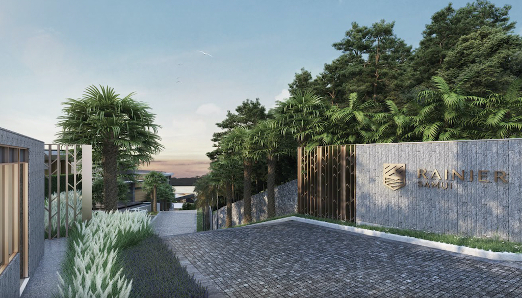 Forestside Residence Rainier Samui Development Entrance