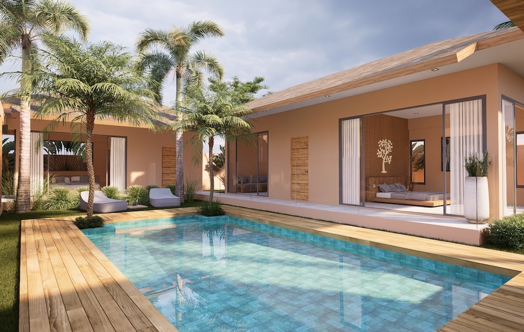 Green Golf Villas Maenam Pool