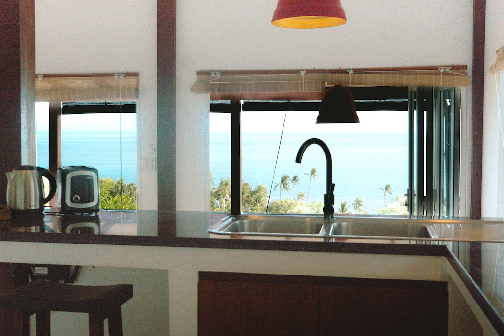 Hillside Property In Bang Po Kitchen