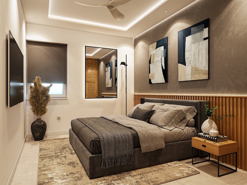 Horizon Townhouses Joh Samui Bedroom