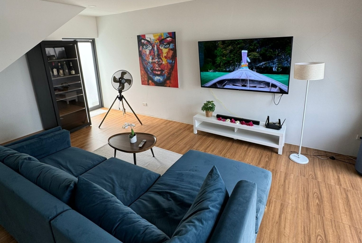 House For Sale In Plai Laem Koh Samui Lounge