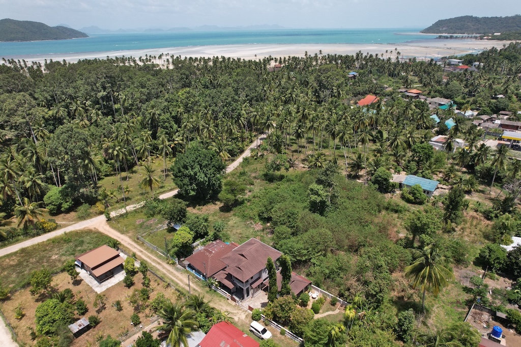 House For Sale in Tongkrut Koh Samui Aerial