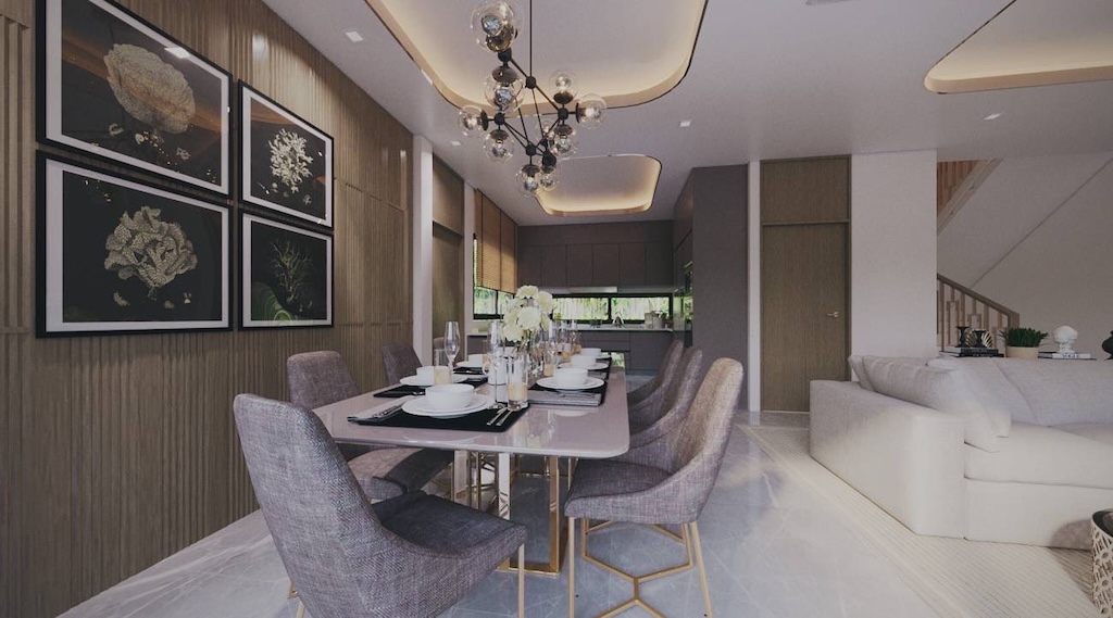 Houses For Sale in Bophut Koh Samui Dining