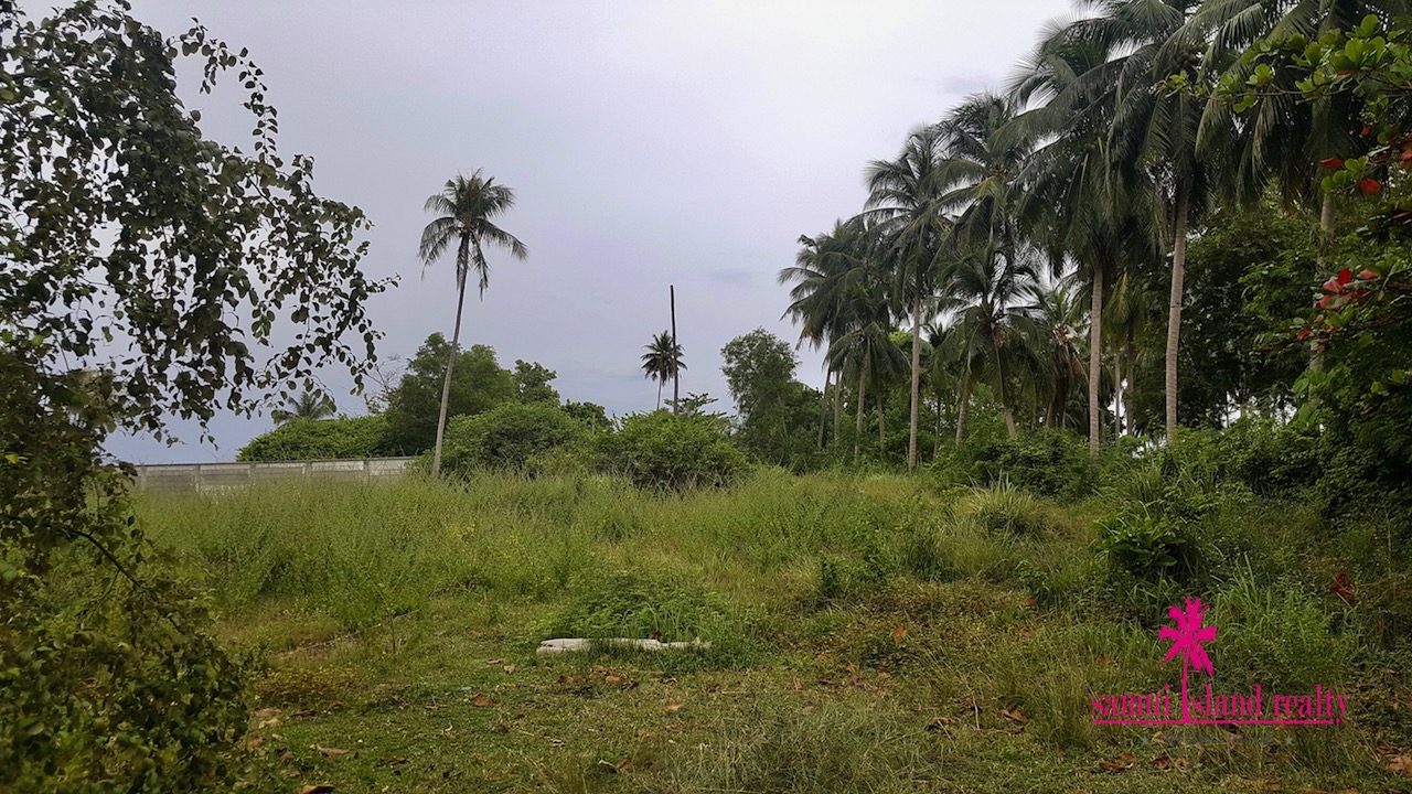 Hua Thanon Beachfront Land For Sale Samui – image 1 Hua Thanon Beachfront Land For Sale Samui – Land in Koh Samui (photo 1)