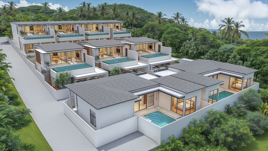 Icon Villas Koh Samui Site Render