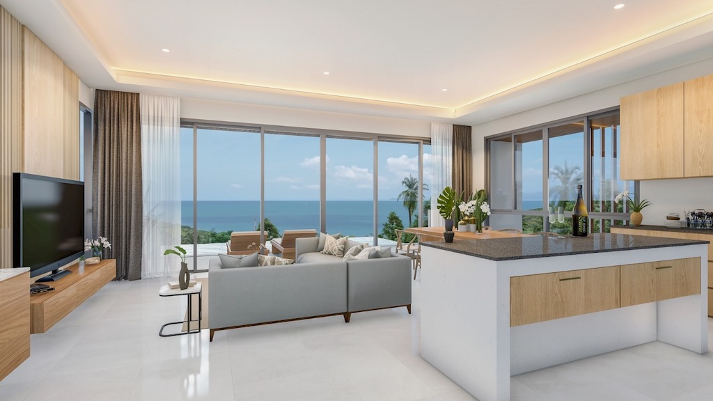 Icon Villas Koh Samui Lounge View