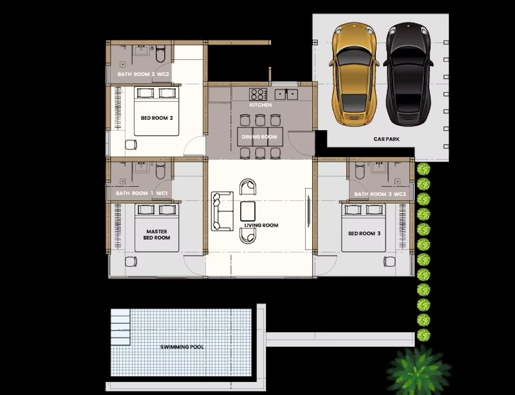 Iremia Residence Koh Samui Floor Plan