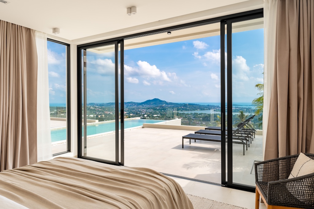 Istani Villa Koh Samui Bedroom View