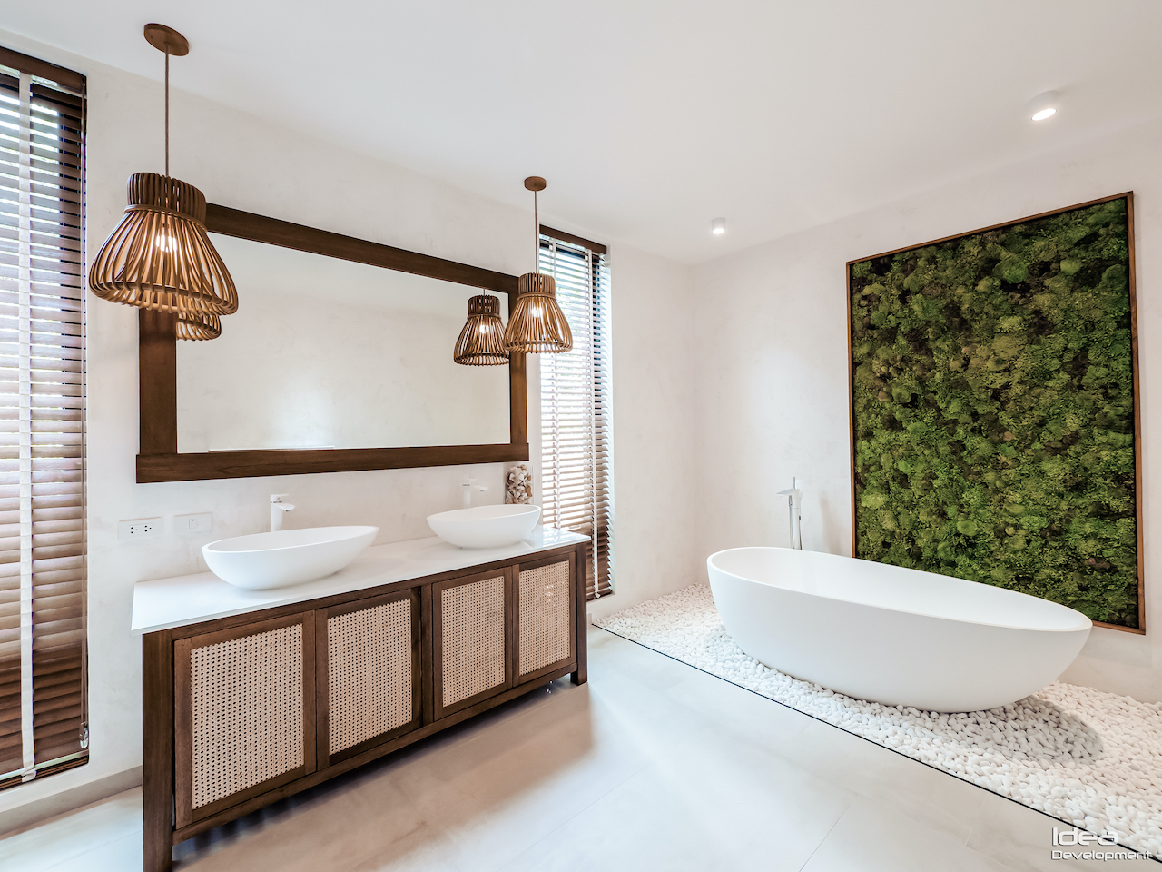Istani Villas Bathroom Bathtub