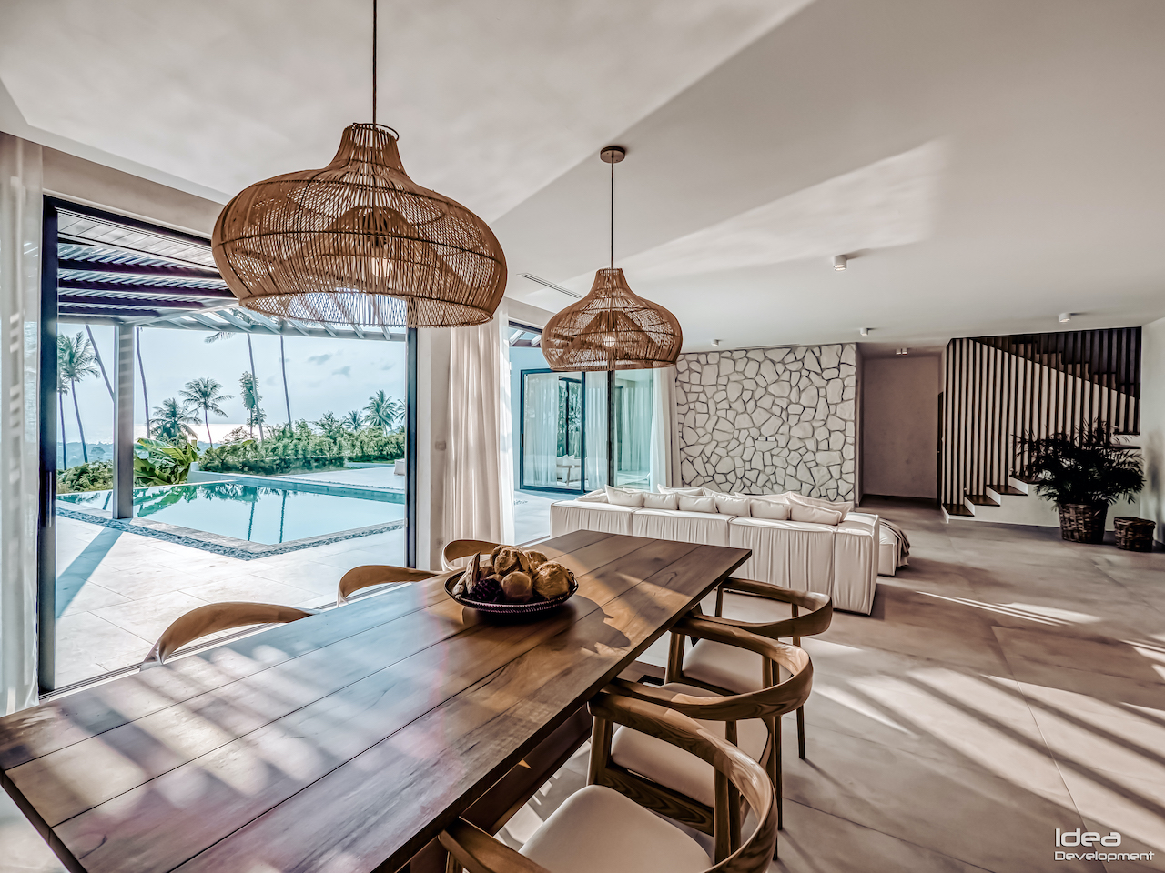 Istani Villas Ko Samui Dining Area
