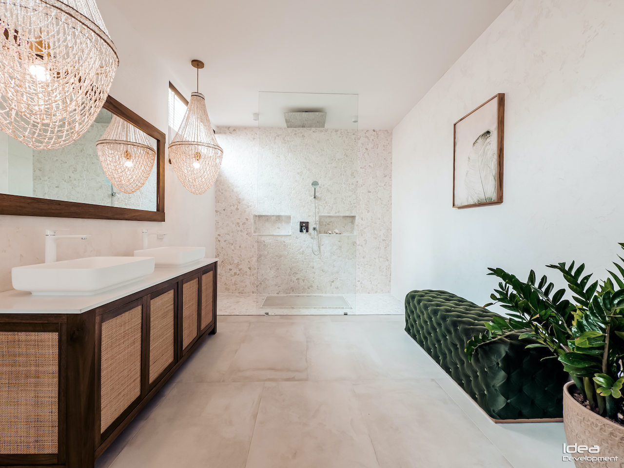 Completed Shower