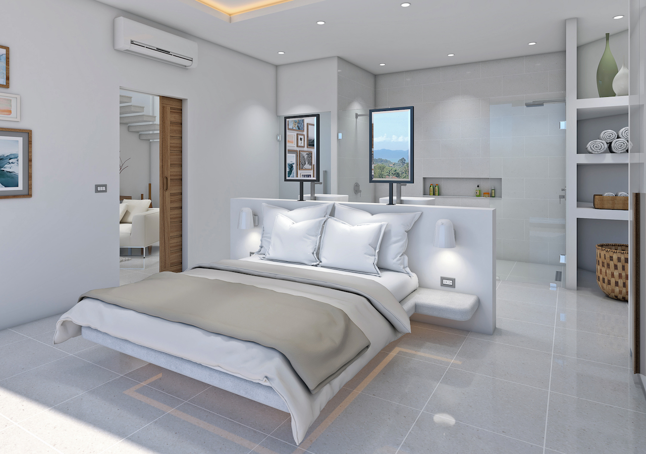 Janatim Ocean View Villas Bedroom