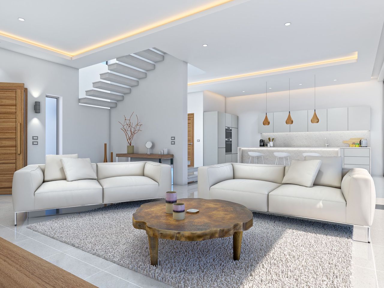 Janatim Ocean View Villas Lounge Area