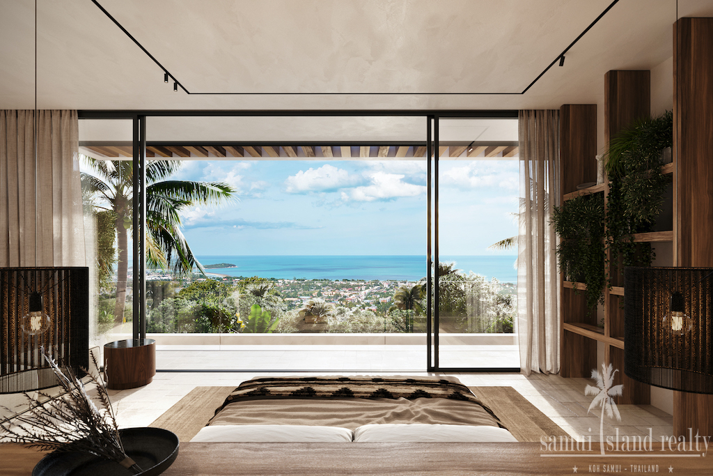 Jaya Villa Koh Samui Sea View Bedroom