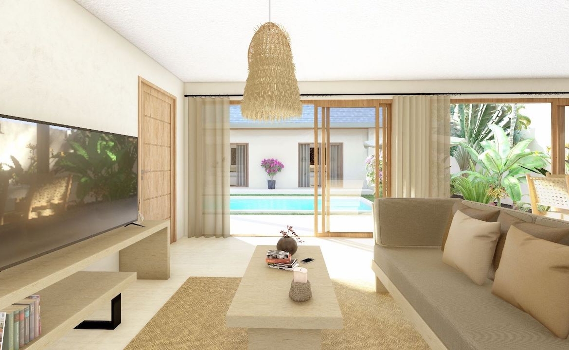 Karma Shana Residences Koh Samui Living Area