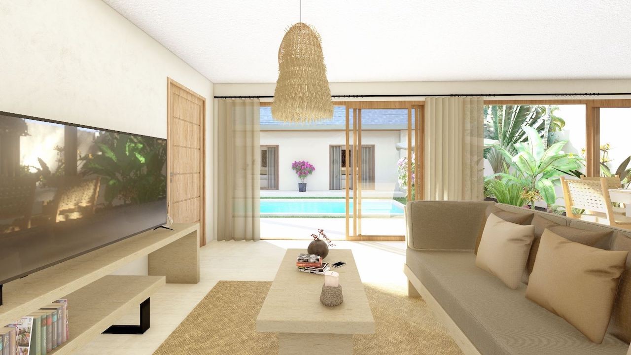 Karma Shana Residences Koh Samui Living Area