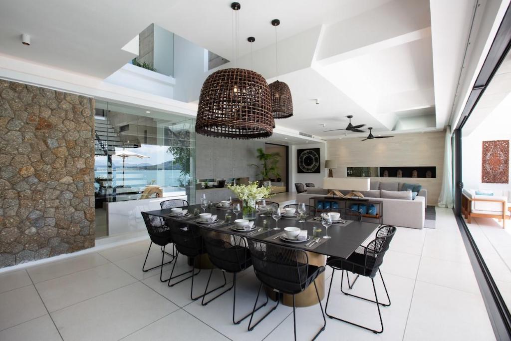 Kerem VIllas Koh Samui Dining Living Area