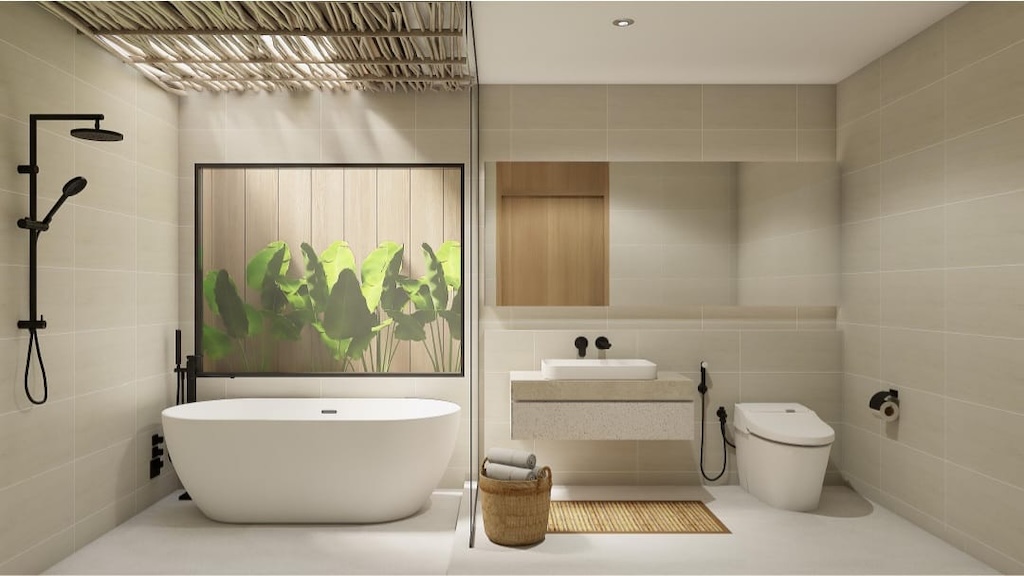 Ko Samui Bang Kao Villas Bathroom