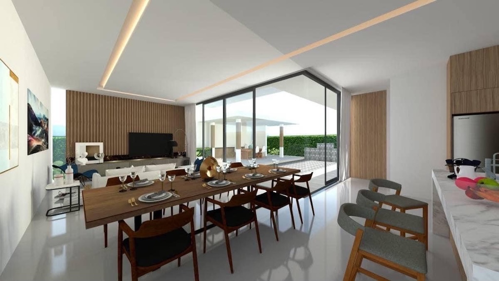Ko Samui Bangrak Property Dining Area