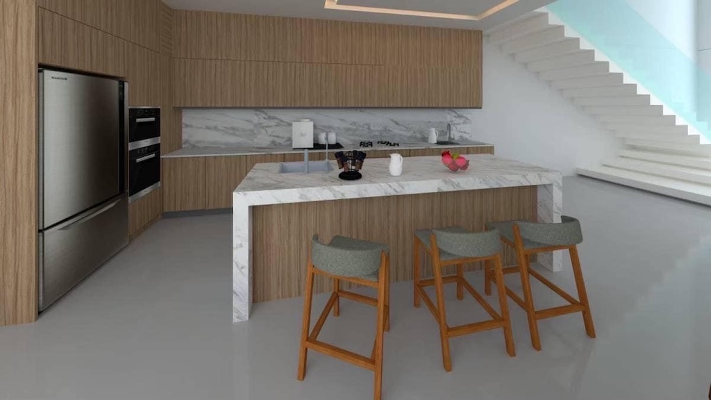 Ko Samui Bangrak Property Kitchen