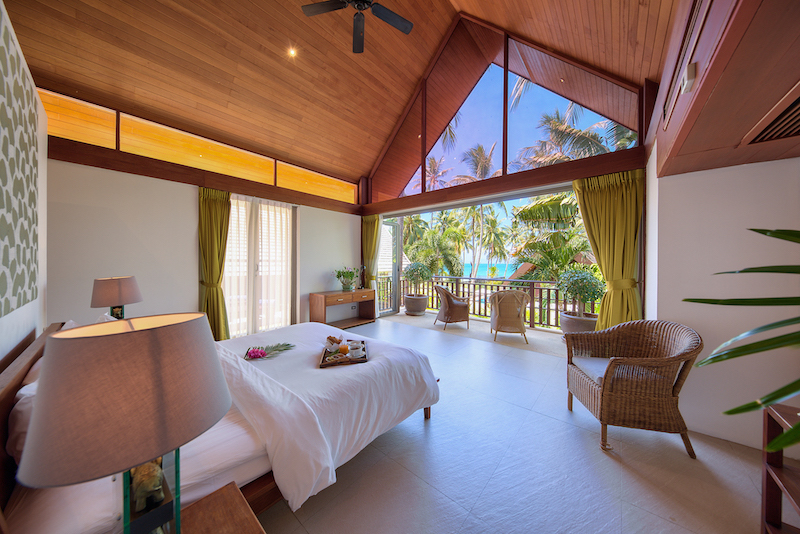Ko Samui Beachfront Property bedroom 1