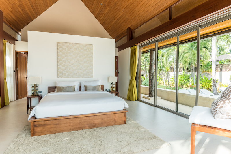 Ko Samui Beachfront Property Bedroom 2