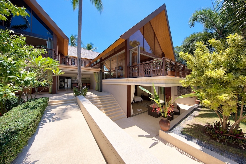Ko Samui Beachfront Property Exterior