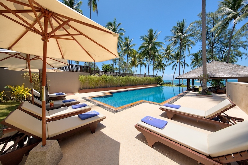 Ko Samui Beachfront Property Pool Terrace