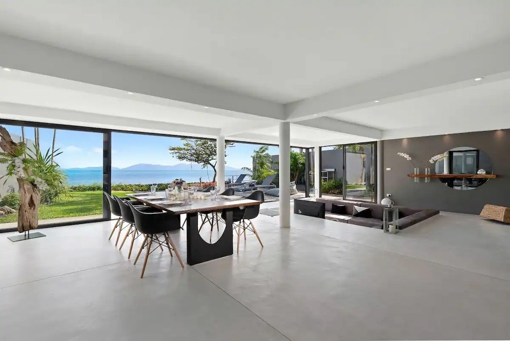 Ko Samui Beachfront Villa Bophut Lounge