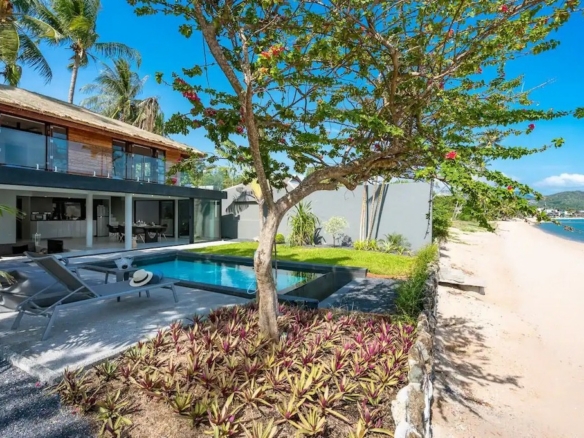 Ko Samui Beachfront Villa Bophut Exterior
