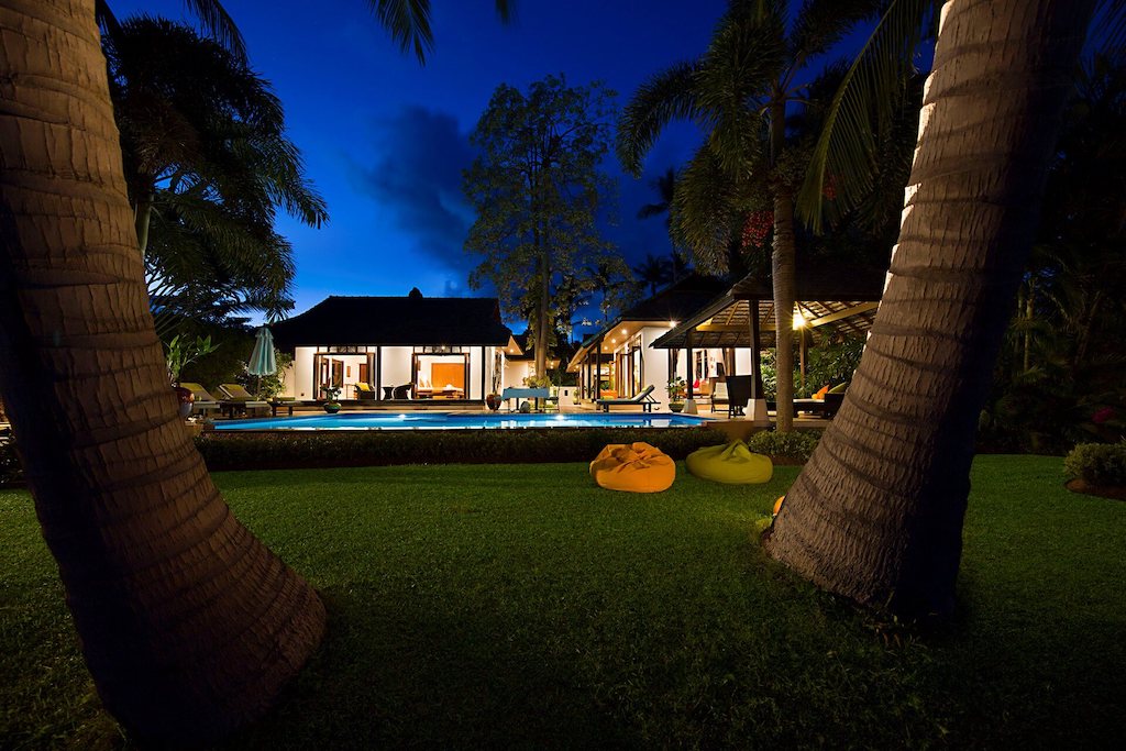 Villa At Night
