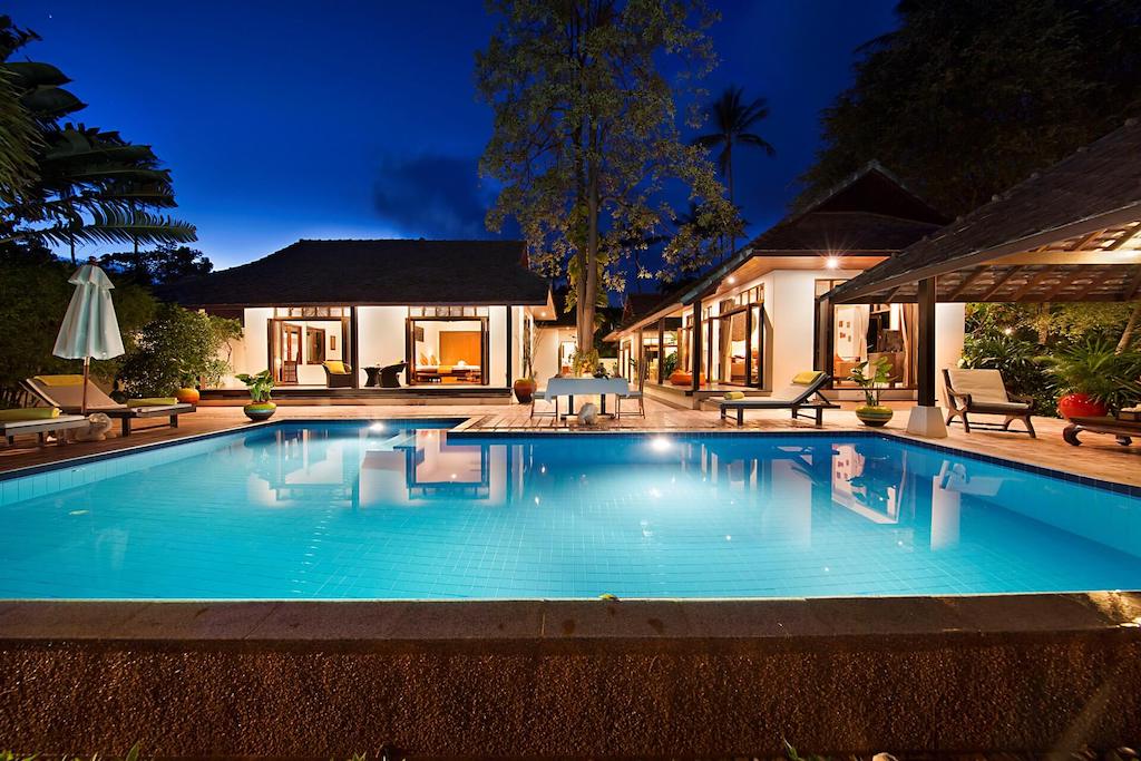 Pool At Night
