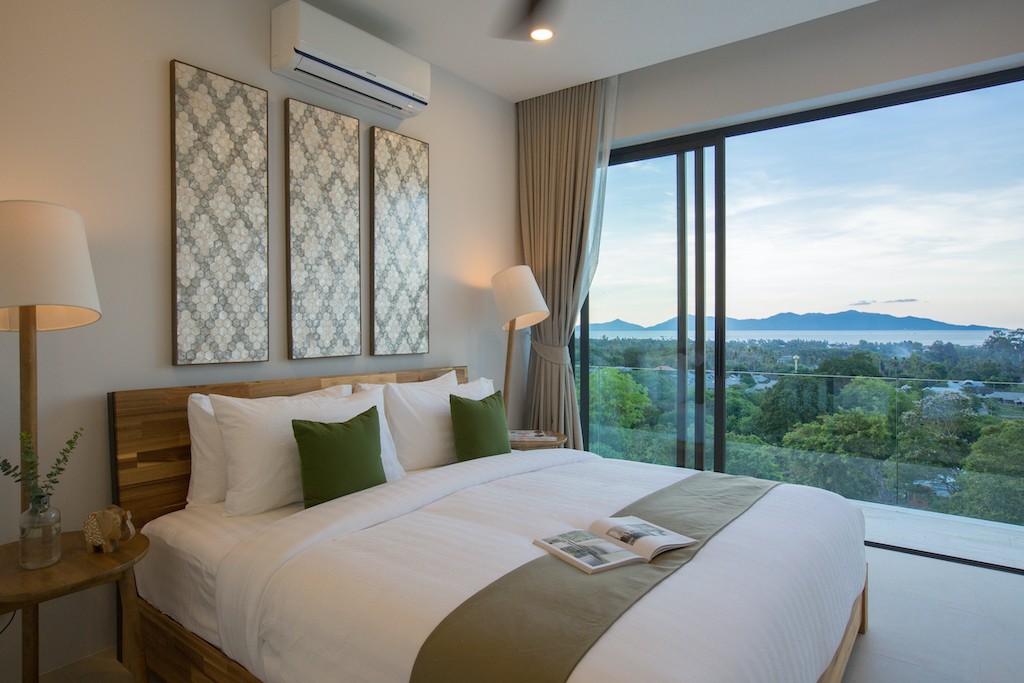 Ko Samui Bophut Property Bedroom View