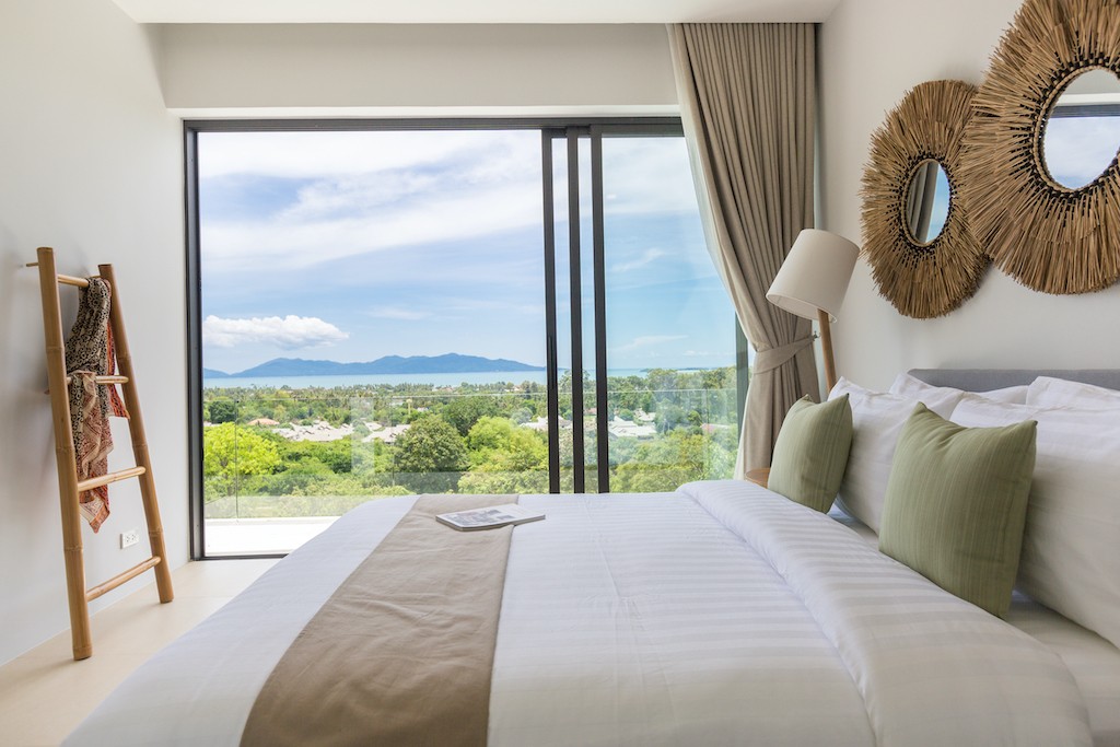 Ko Samui Bophut Property Bedroom View