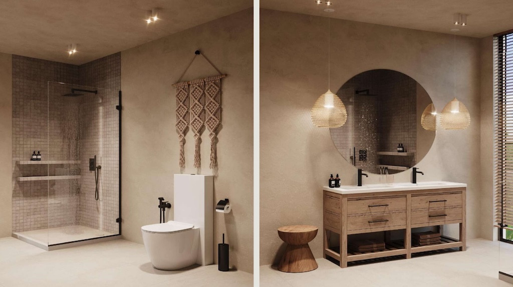 Ko Samui Bophut Villa Bathroom
