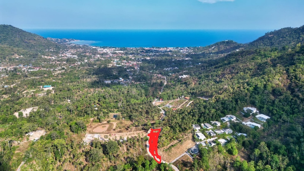 Ko Samui Lamai Villas Location
