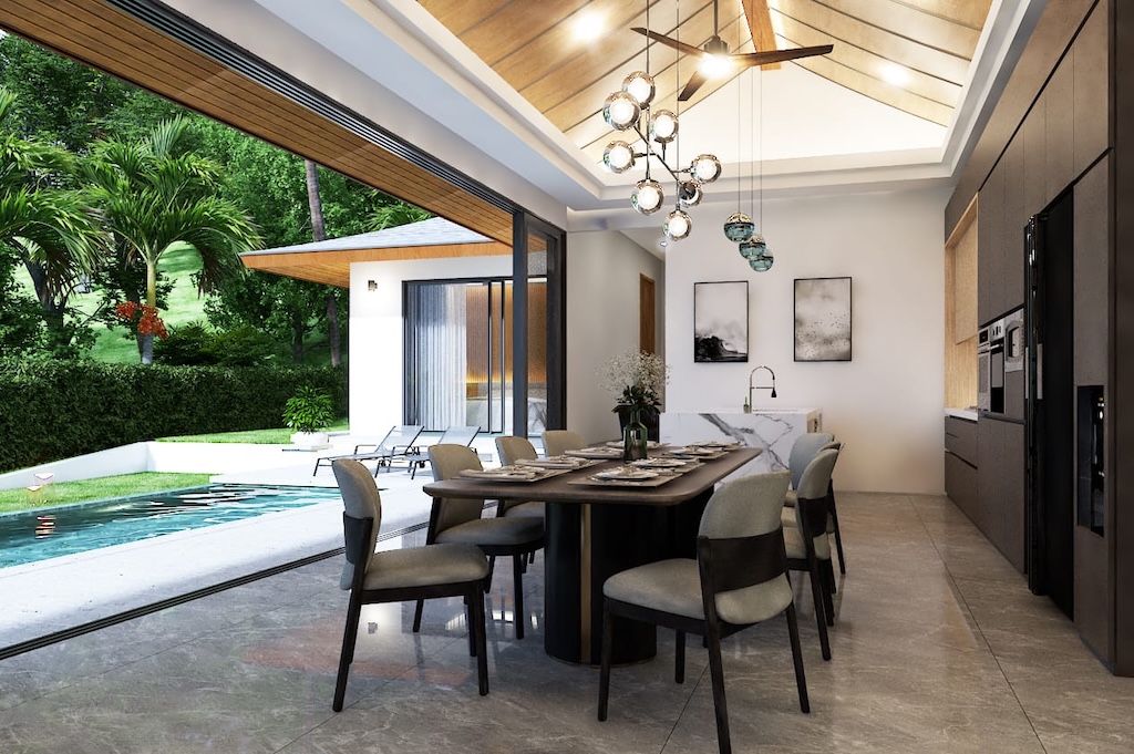 Ko Samui Lamai Villas Dining