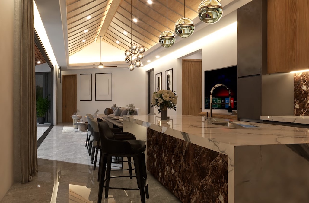 Ko Samui Lamai Villas Kitchen