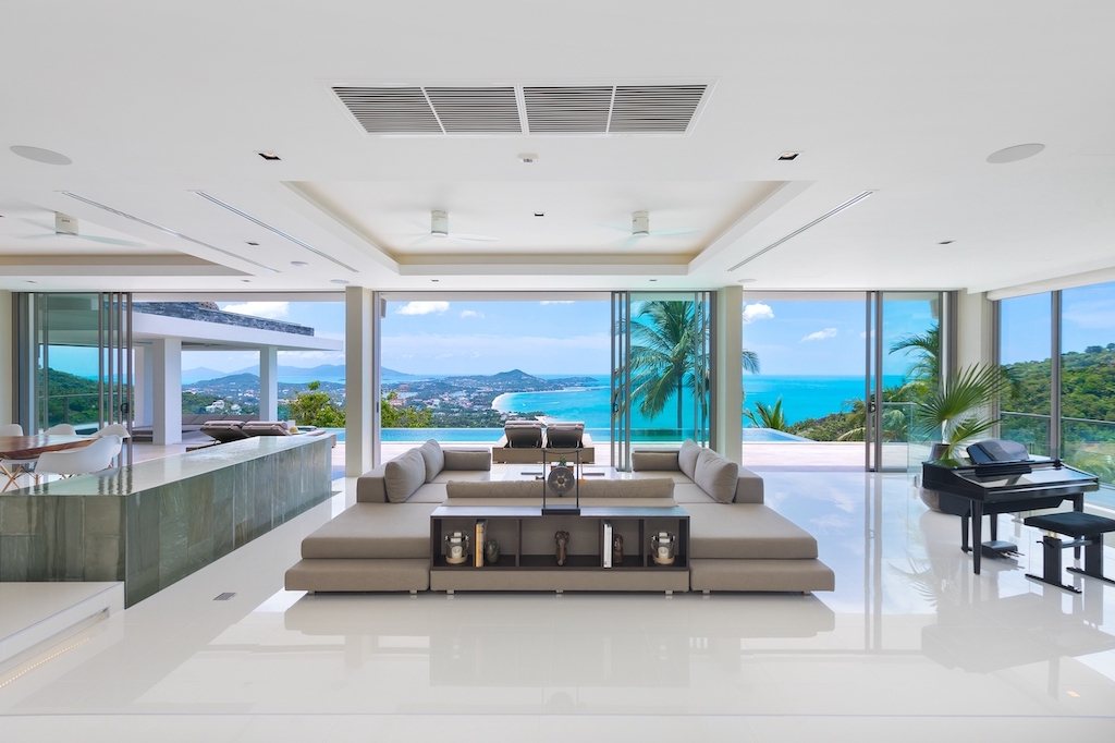 Ko Samui Luxury Real Estate Living Area