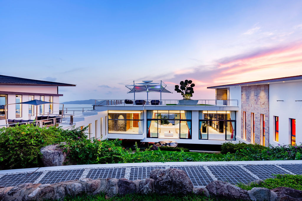 Ko Samui Luxury Villa Rooftop Terrace
