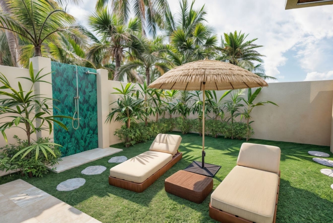 Ko Samui Maenam Villas Sun Loungers